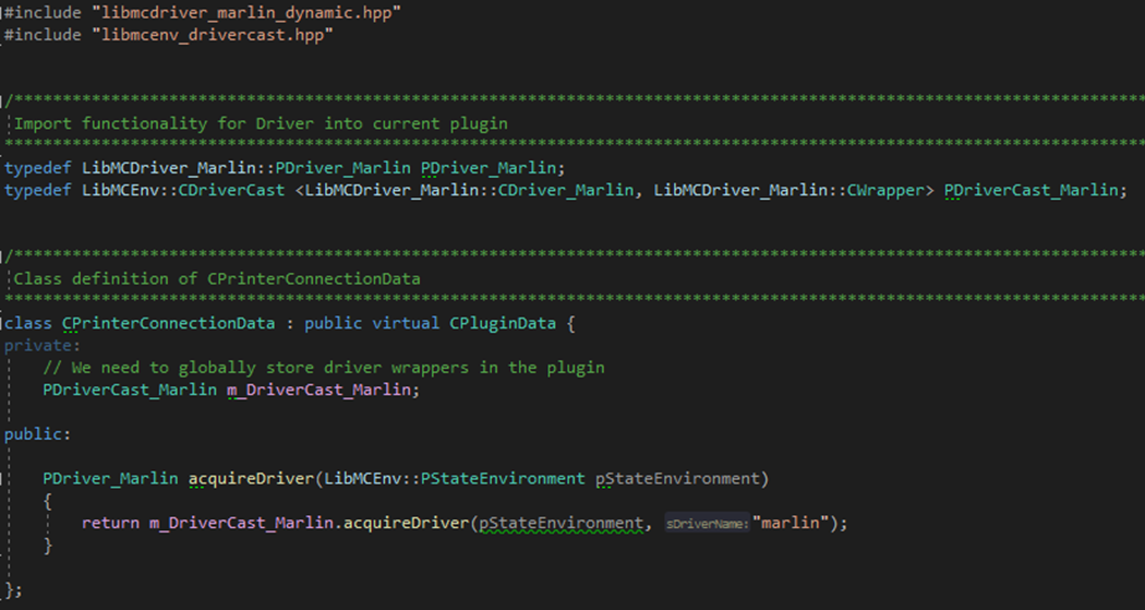 AMCF Statemachine Driver Init