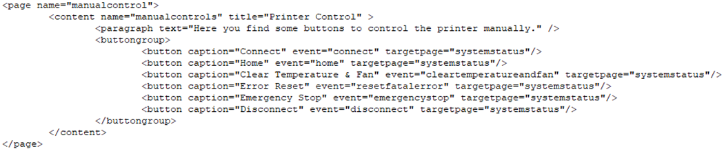 AMCF Manual Control Config