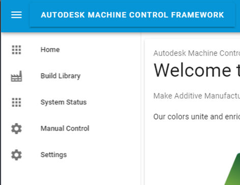 AMCF Menu UI