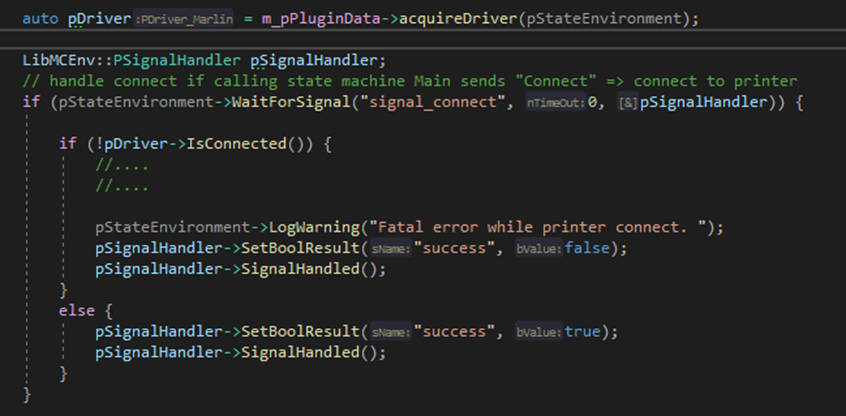 AMCF UI Signal Connect Source